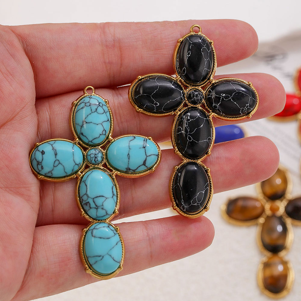 Vintage Collectibles For Sale - Stainless Steel Charms Vintage Large Cross