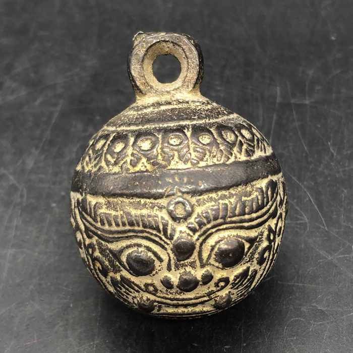 Vintage Collectible Bells - Antique Tiger Head Bell Collectible