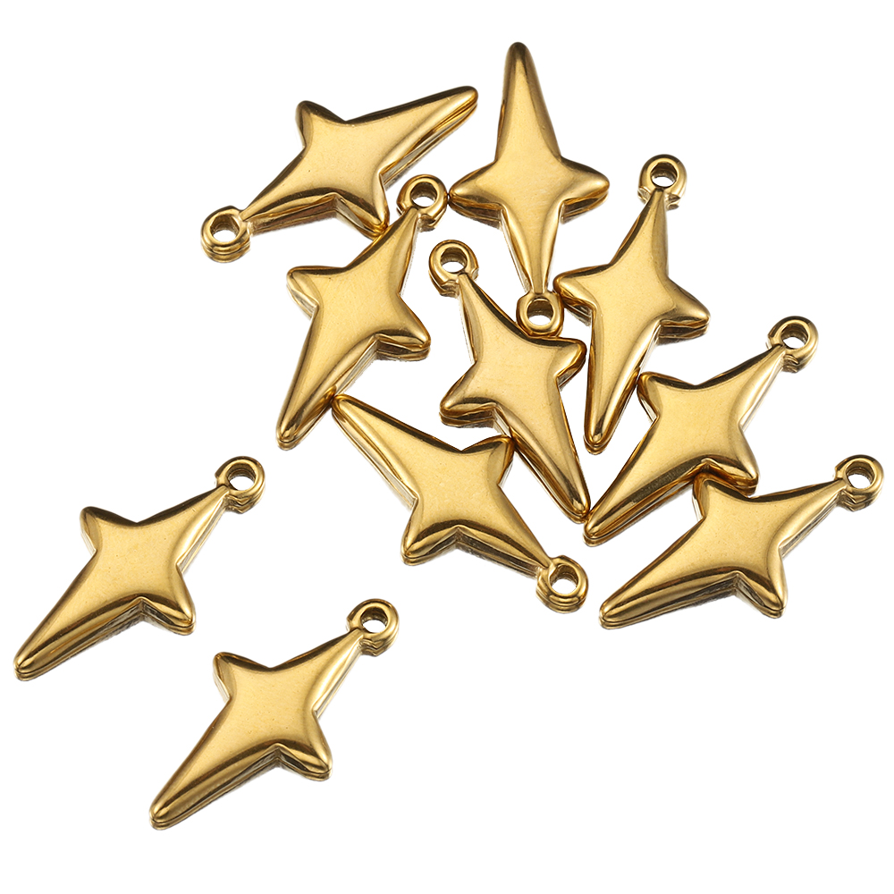 Vintage Collectibles For Sale - 5 Pieces Stainless Steel Vintage Star