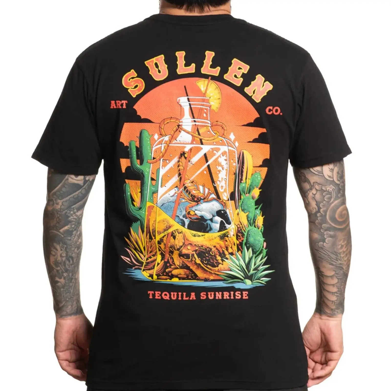 Vintage Collectible Clothing - Sullen Clothing T Shirt Tequila Sunrise