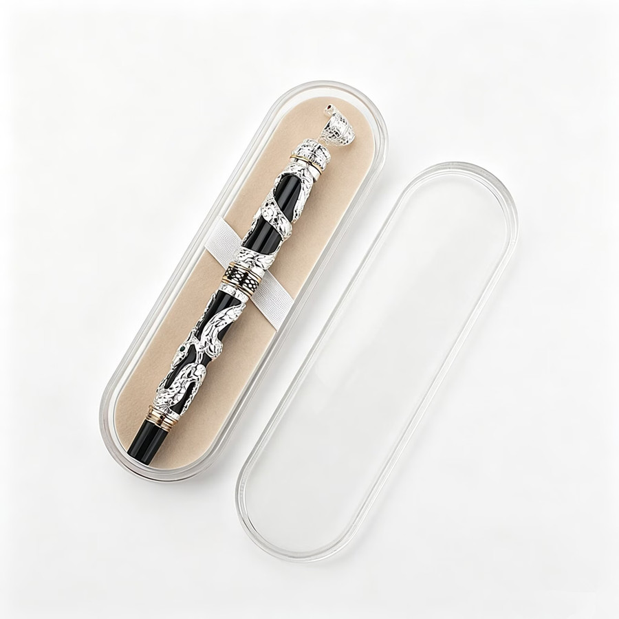 Jinhao Luxury 3D Snake Embosse - Vintage Collectible Pens ulasan dan harga