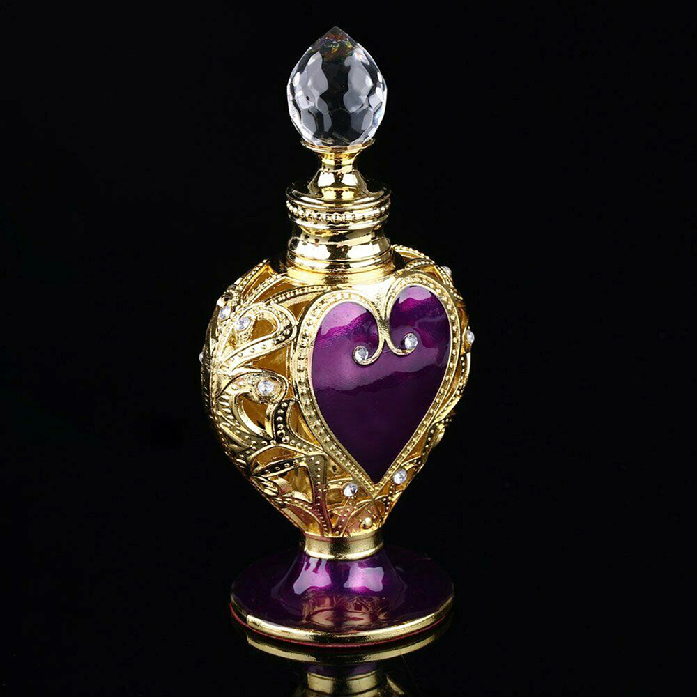 1pc Crystal Perfume Bottle Pur - Vintage Collectible Perfume Bottles ulasan dan harga