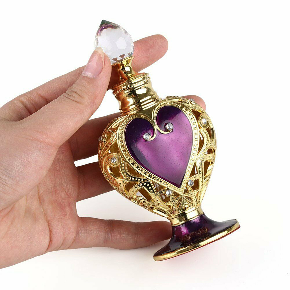 1pc Crystal Perfume Bottle Pur - Vintage Collectible Perfume Bottles ulasan dan harga