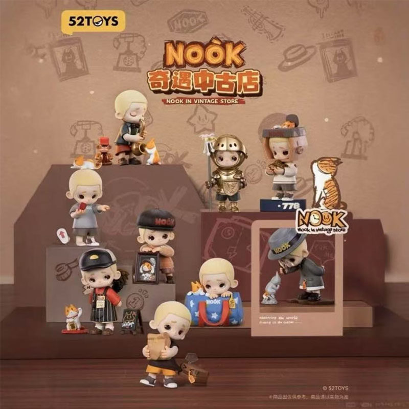New 52TOYS Blind Box Nook In V - Vintage Collectibles Store ulasan dan harga
