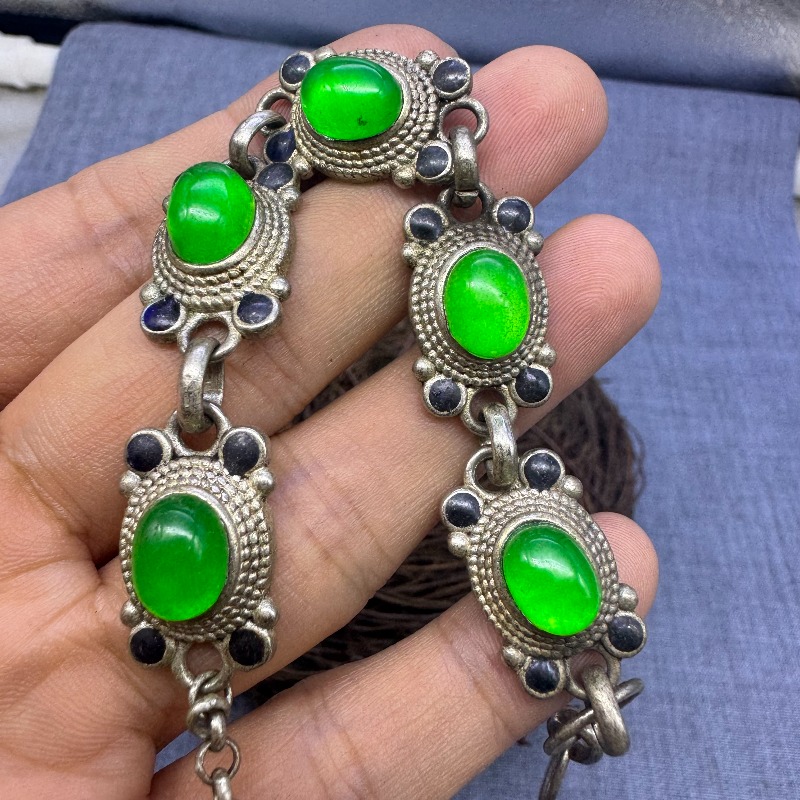 Vintage Old Silver Bracelet Ha - Vintage Collectible Jewelry ulasan dan harga