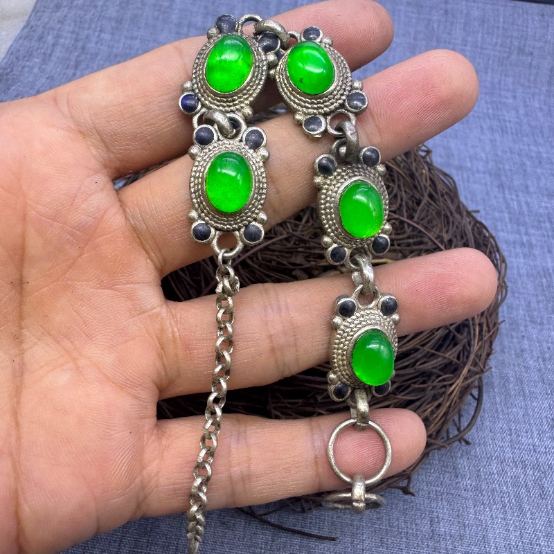 Vintage Old Silver Bracelet Ha - Vintage Collectible Jewelry ulasan dan harga