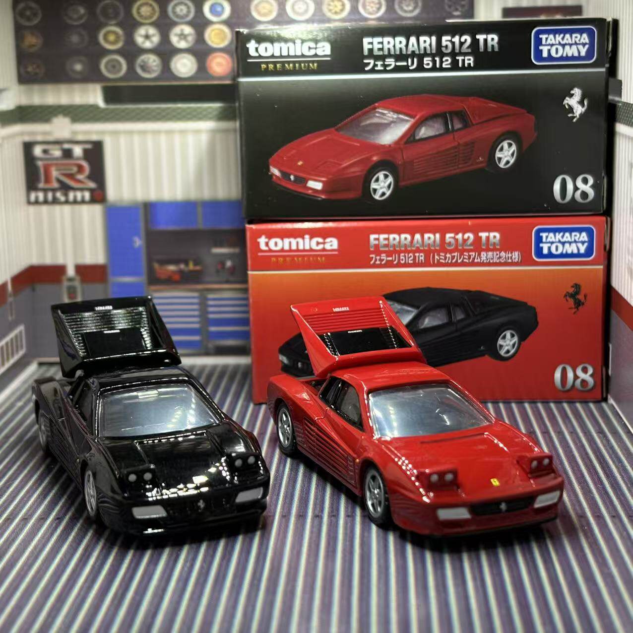 Takara Tomica Premium 08 Ferra - Vintage Collectible Model Cars ulasan dan harga