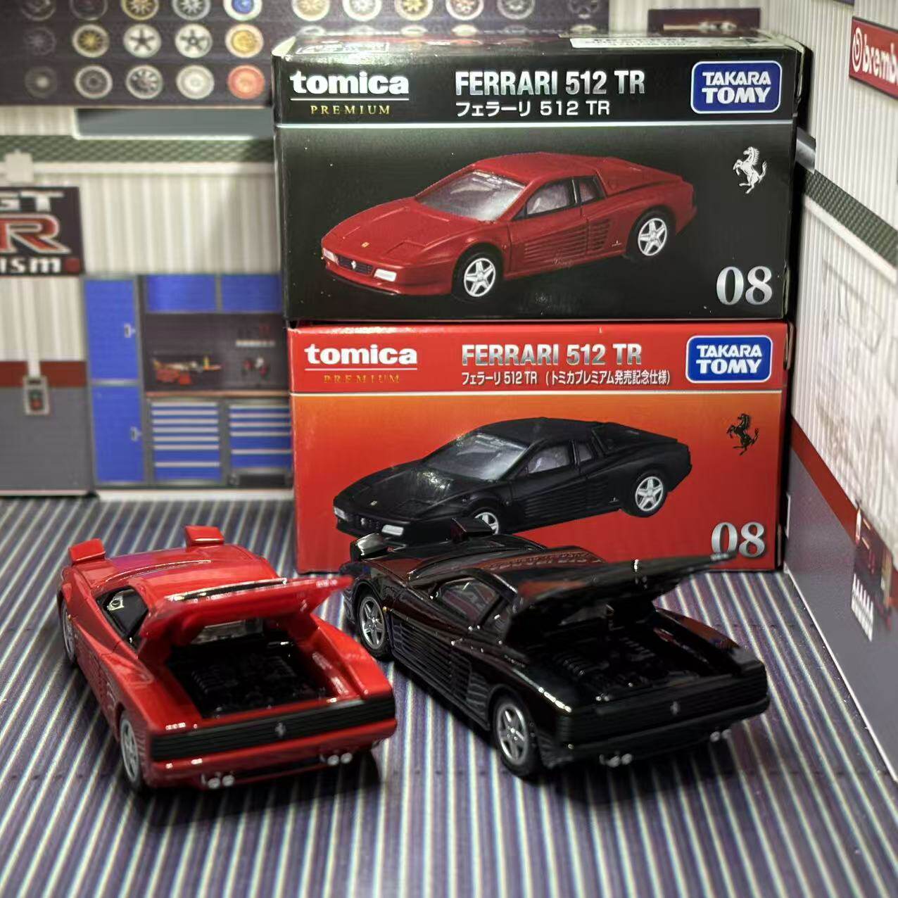 Takara Tomica Premium 08 Ferra - Vintage Collectible Model Cars ulasan dan harga