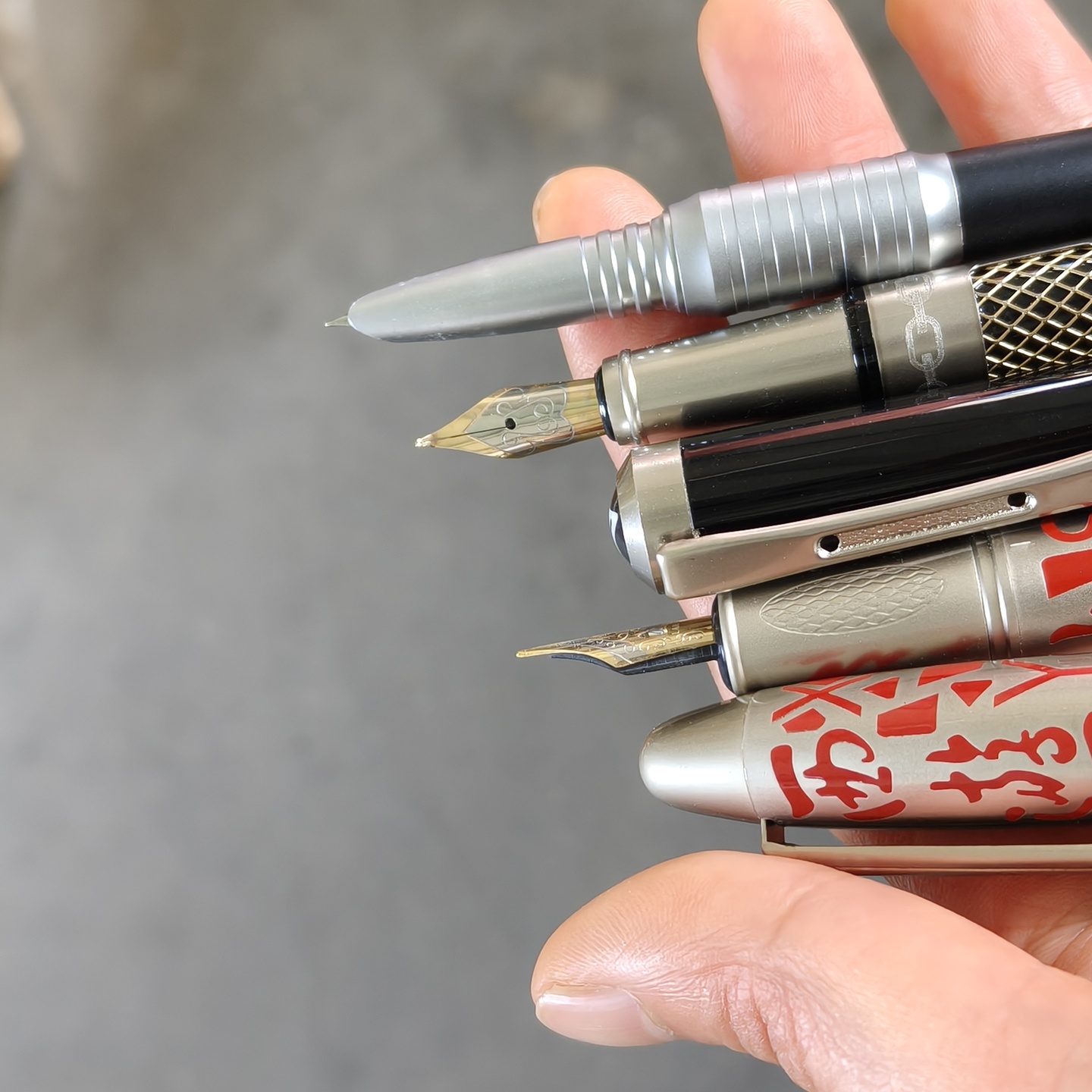 3pens Old Vintage Rare  Founta - Vintage Collectible Pens ulasan dan harga