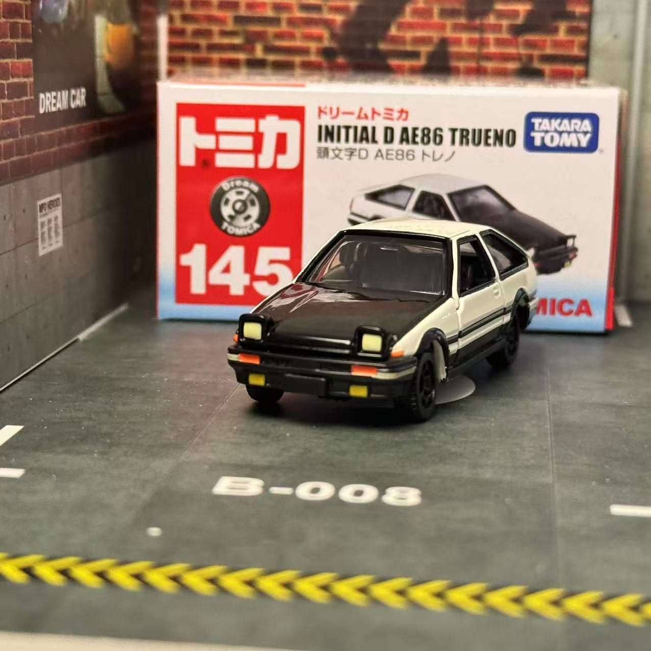 Dream Tomica NO. 145 Initial D - Vintage Collectible Model Cars ulasan dan harga