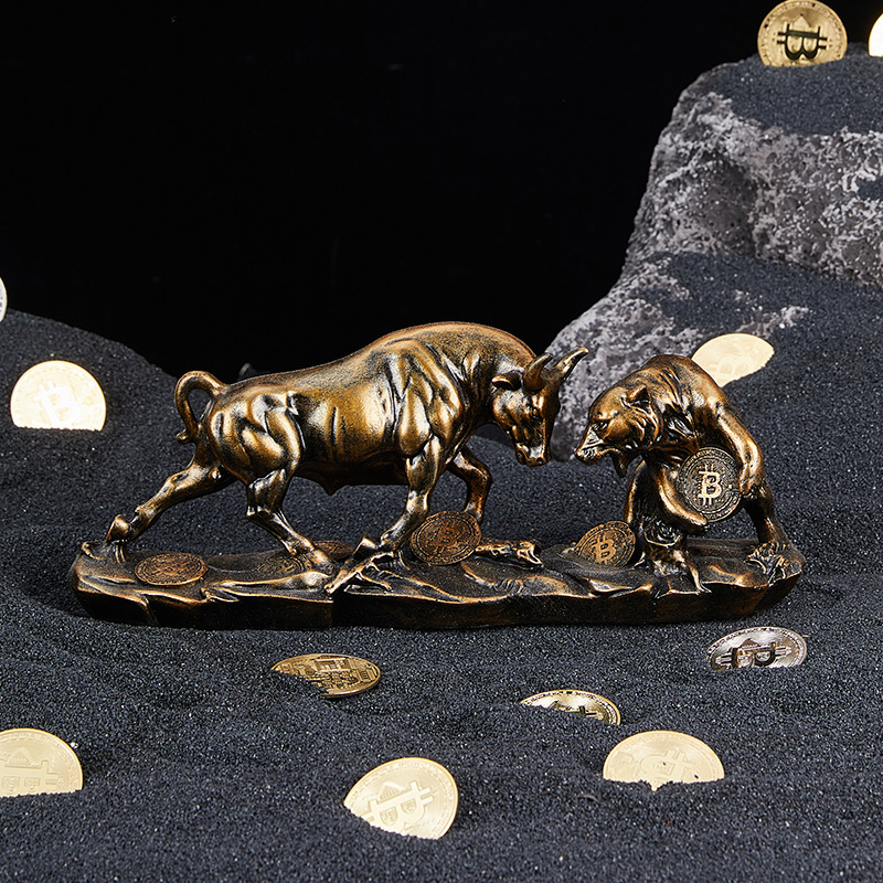 Feng Shui Bear Bull Statue Col - Vintage Collectible Bears ulasan dan harga