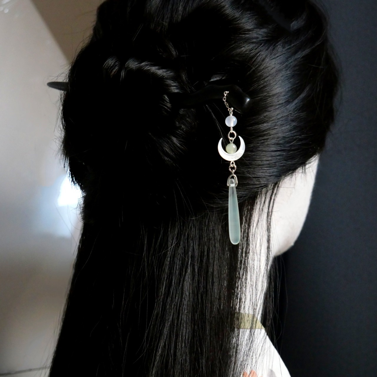 Traditional Wooden Black Hair  - Vintage Collectibles For Sale ulasan dan harga