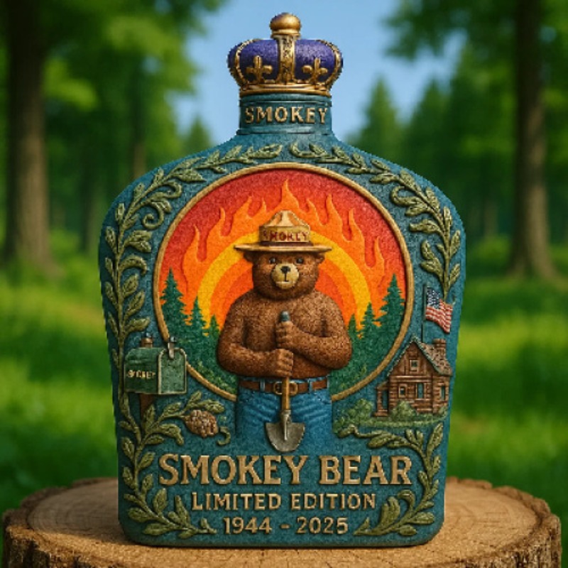 Smokey Bear Fire Prevention Wh - Vintage Collectible Bears ulasan dan harga