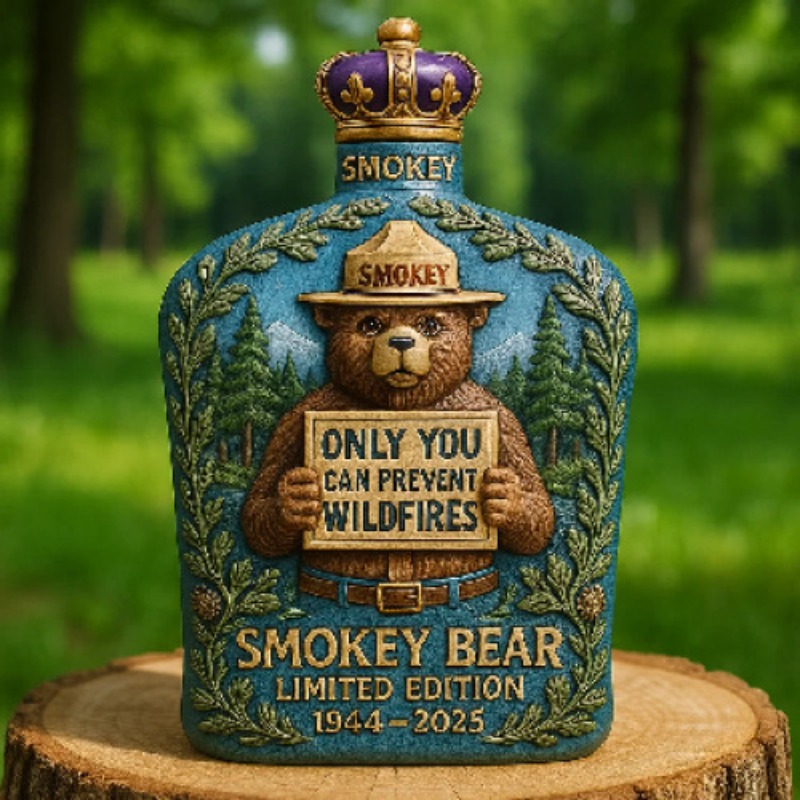 Smokey Bear Fire Prevention Wh - Vintage Collectible Bears ulasan dan harga