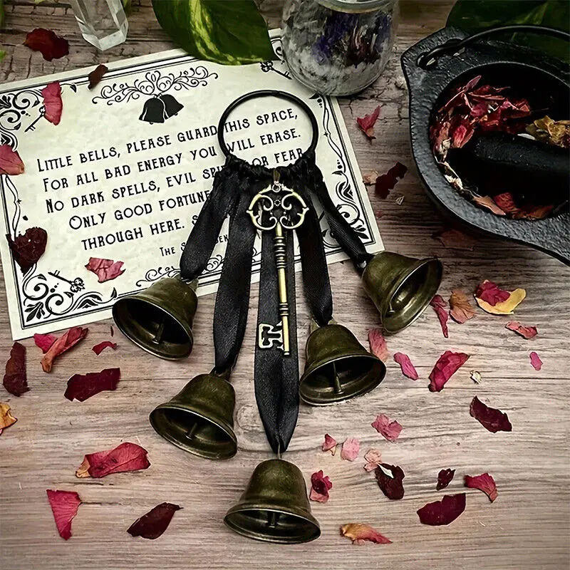 Witch Style Vintage Key with S - Vintage Collectible Bells ulasan dan harga