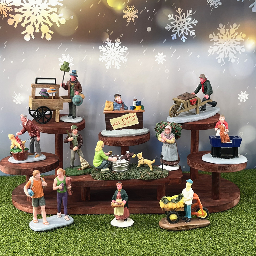 Vintage Christmas Village Figu - Vintage Collectible Market ulasan dan harga