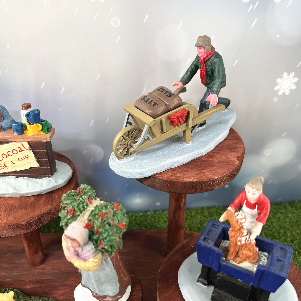 Vintage Christmas Village Figu - Vintage Collectible Market ulasan dan harga