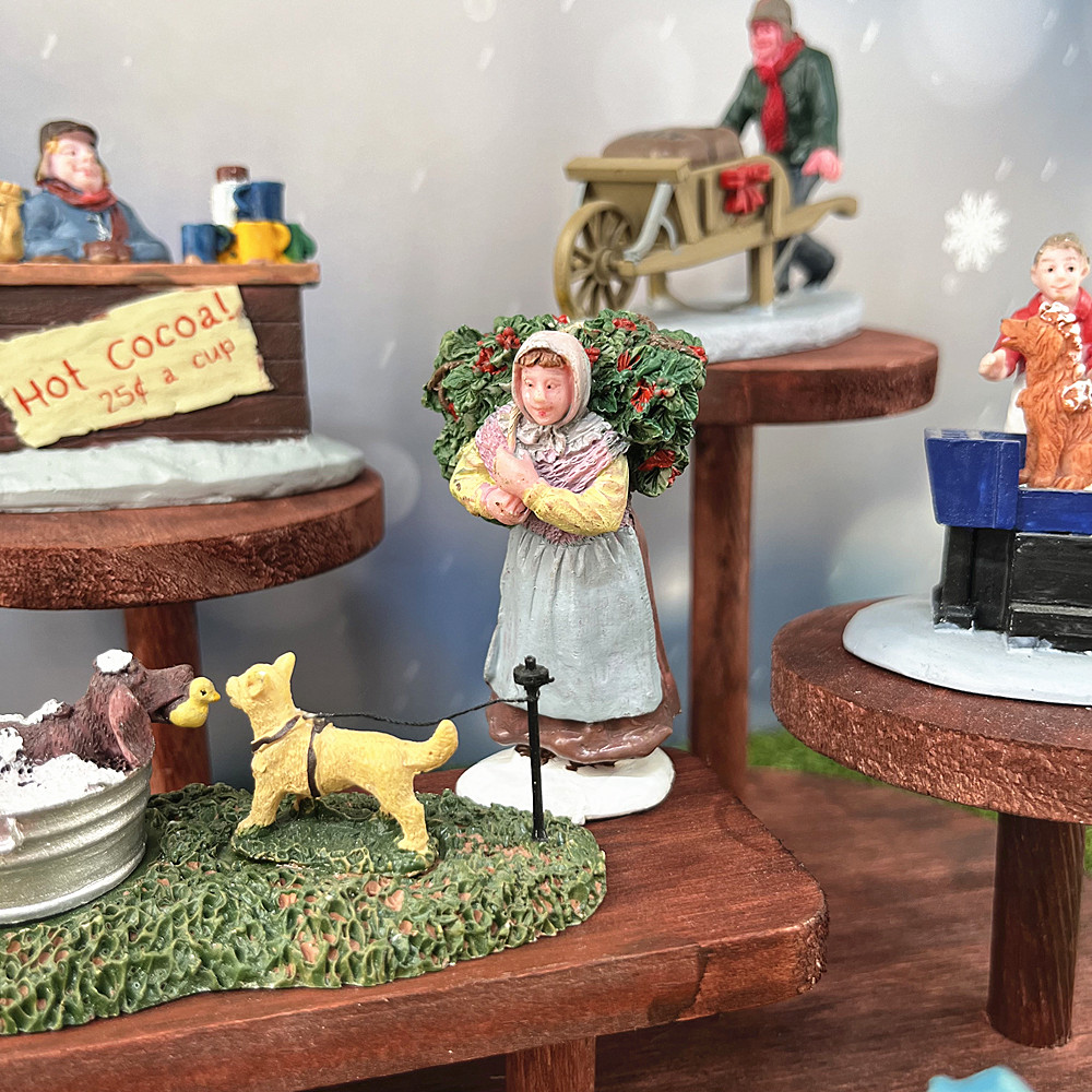 Vintage Christmas Village Figu - Vintage Collectible Market ulasan dan harga