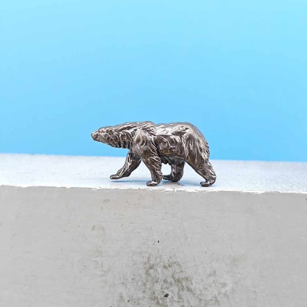 Vintage Brass Walking Brown Be - Vintage Collectible Bears ulasan dan harga