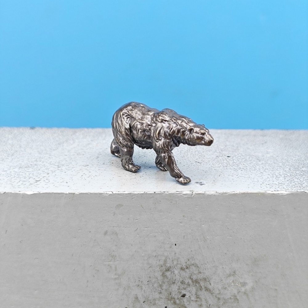Vintage Brass Walking Brown Be - Vintage Collectible Bears ulasan dan harga