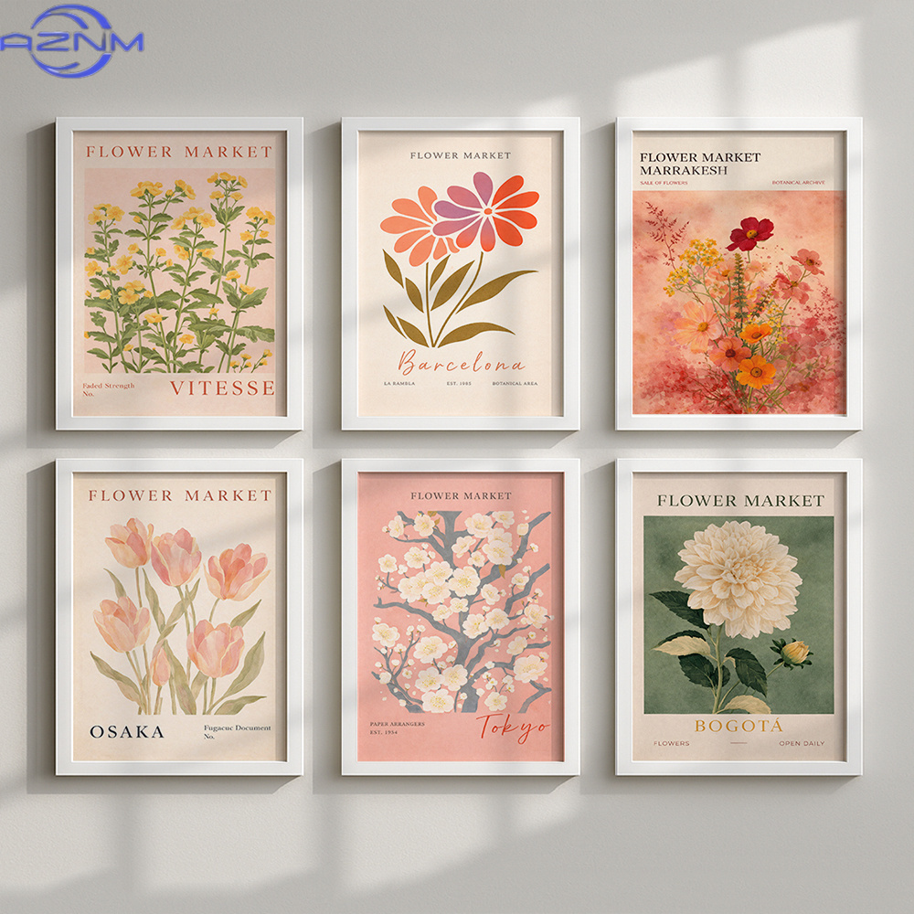 Collection of 6 Canvas Prints  - Vintage Collectible Market ulasan dan harga