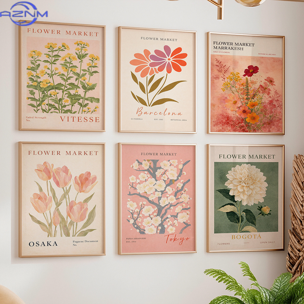 Collection of 6 Canvas Prints  - Vintage Collectible Market ulasan dan harga